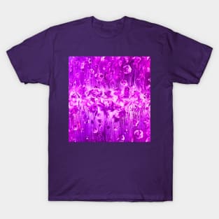 Shades of Purple Abstract T-Shirt